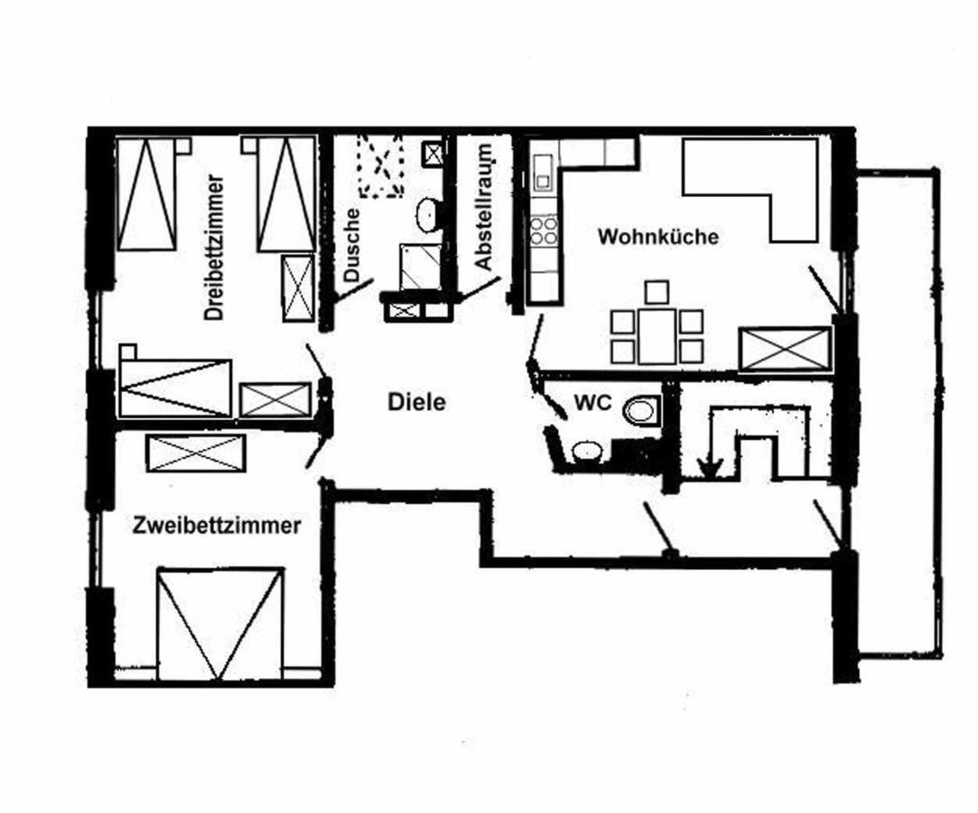 Ferienhaus Guenztal, Fam. Botzenhart Ellzee 외부 사진